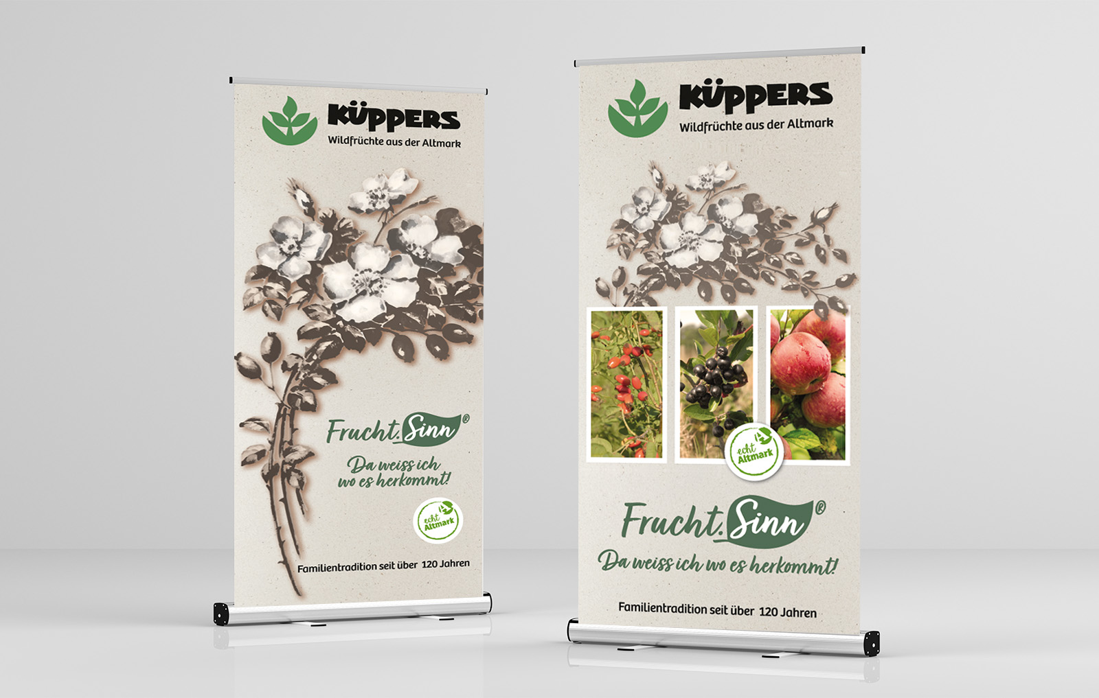 Roll-Up-Frucht.Sinn
