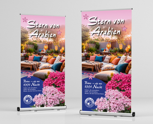 Roll-Up-Stern-von-Arabien