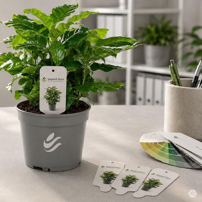 Topf-Etiketten-Design